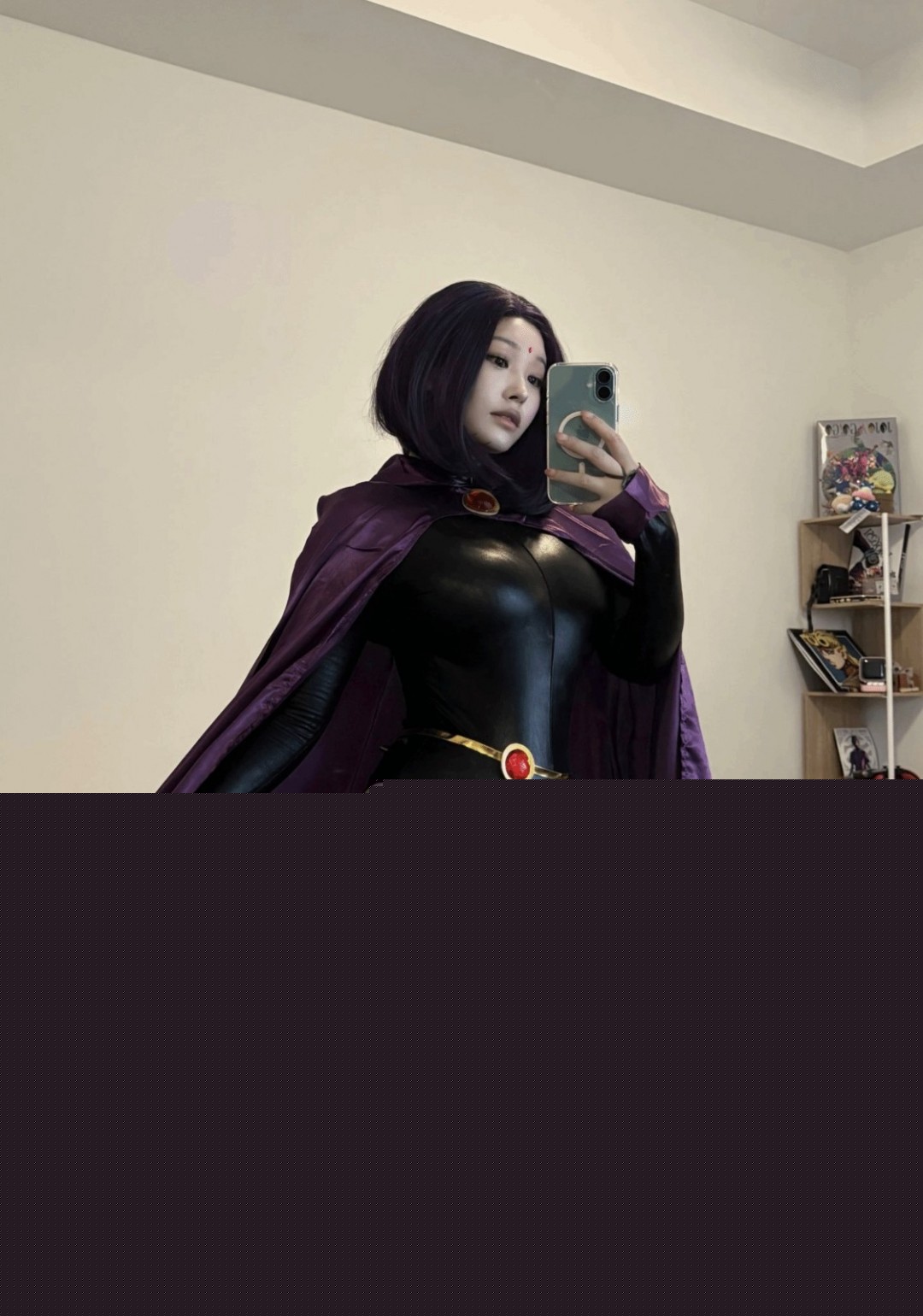 韩国美女主播Cos不知火舞美图！身材还原度相当高