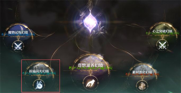 无限暖暖祝福闪光幻境幽灵列车试炼在哪