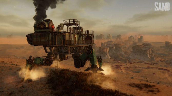 《Sand》Steam抢先体验4月开启 巨大机械城PVPVE